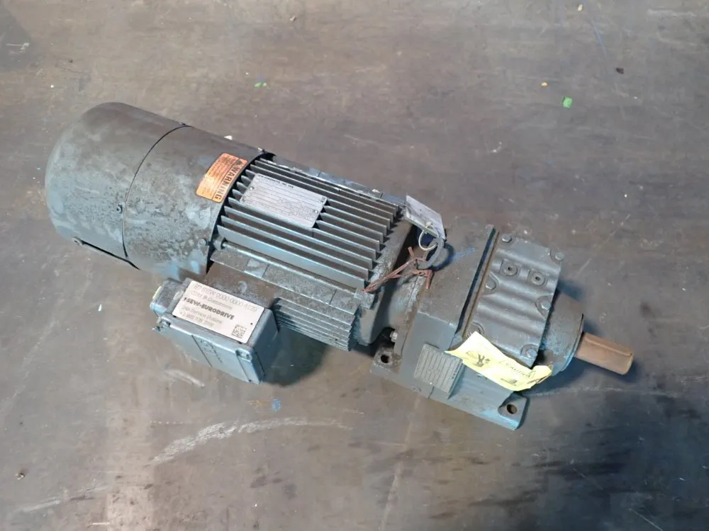 Sew Eurodrive 3 Hp Gear Drive - Dfv100m4bm62hrthes1r