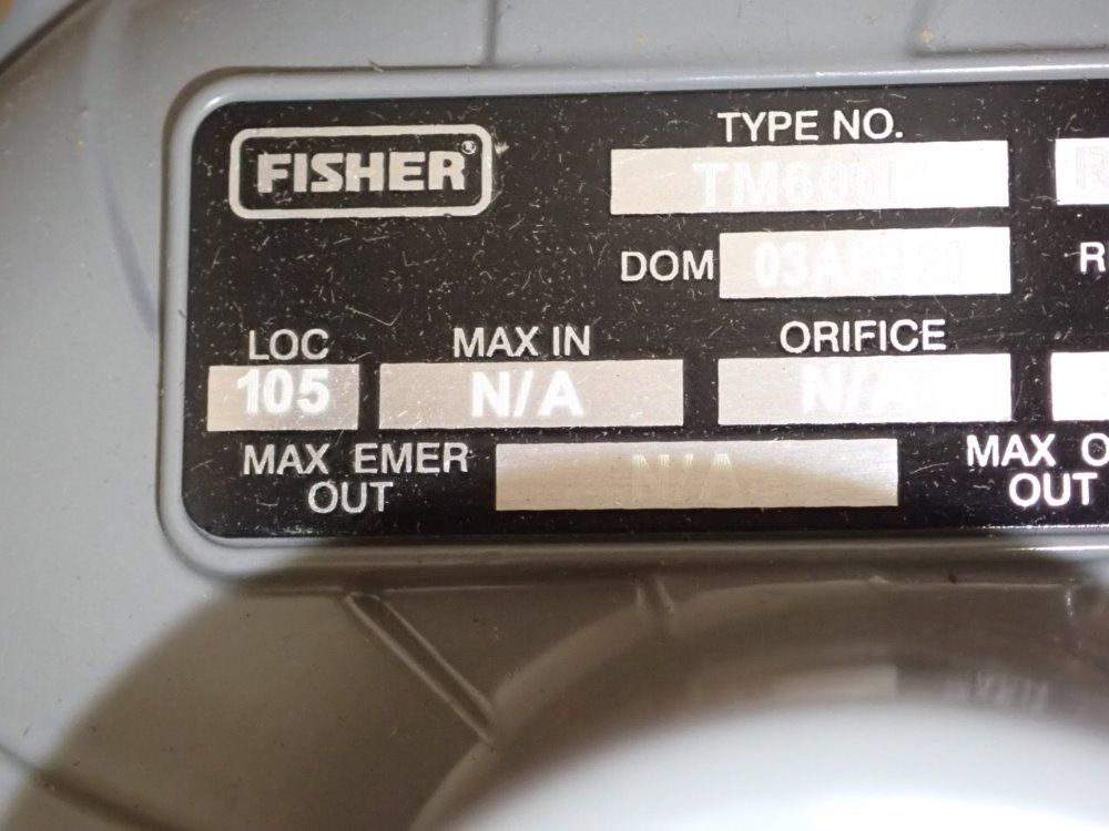 Fisher Pressure Reducing Regulator - Cs823it-sc