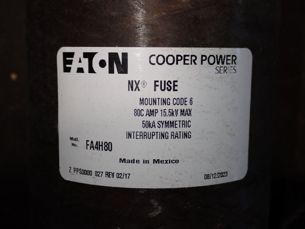 Eaton Fuse - Fa4h80