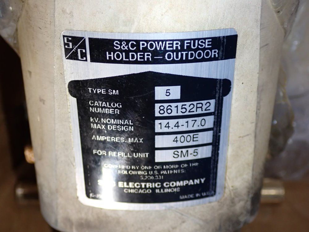 S&c 400e Amps Power Fuses