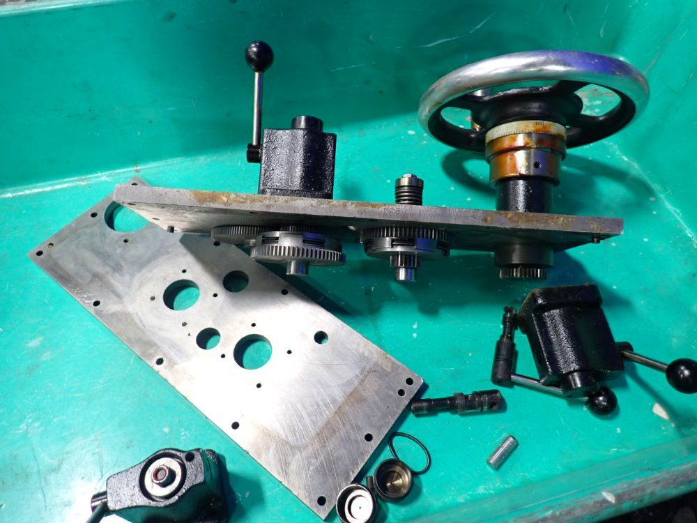 Lathe Carriage Apron Assembly