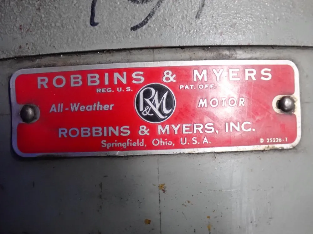 Robbins & Myers 0.20 Hp Motor