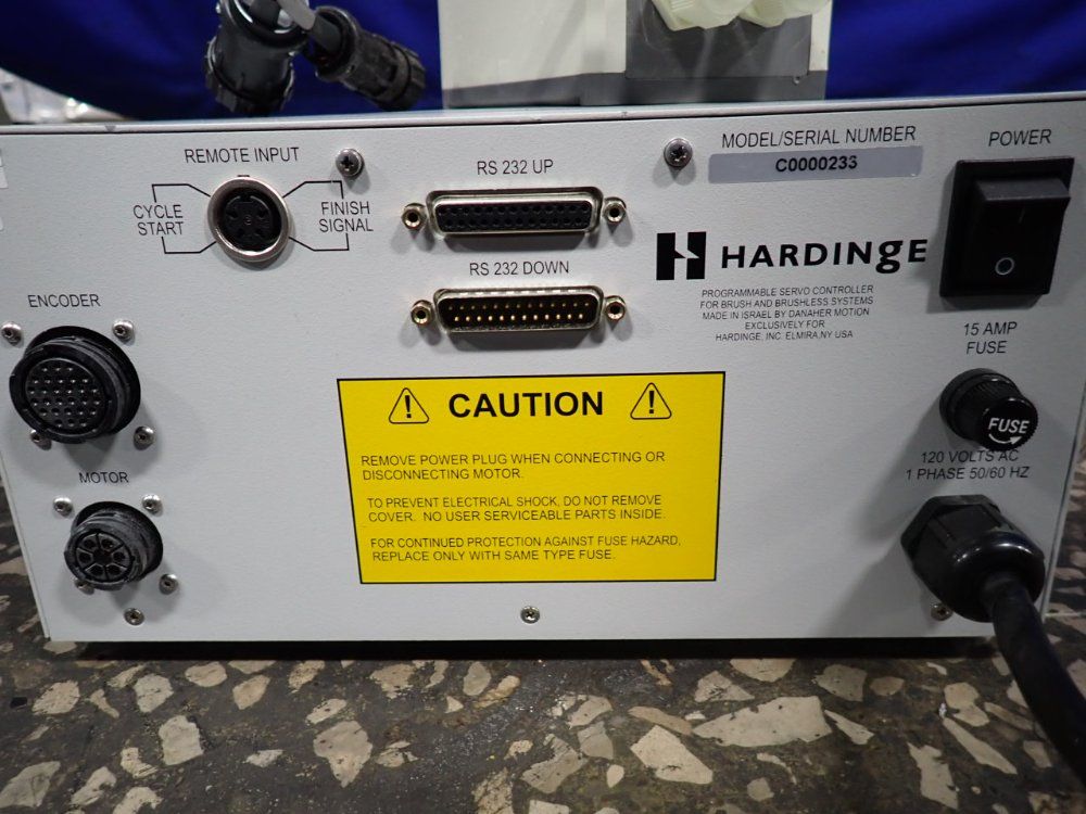 Hardinge Servo Control