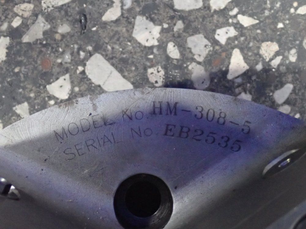 Hardinge 8" 3 Jaw Chuck - Hm-308-5