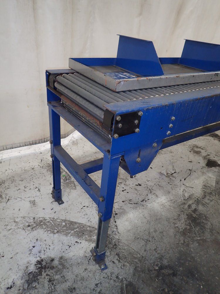 K & M 17'' X 144'' Power Roller Conveyor