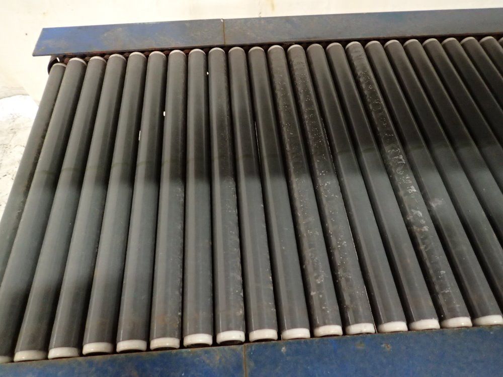 K & M 17'' X 144'' Power Roller Conveyor