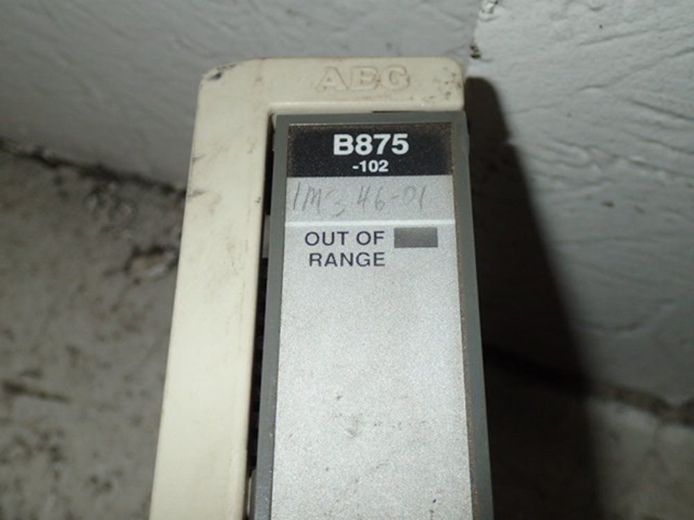 Aeg/modicon Analog Input Modules