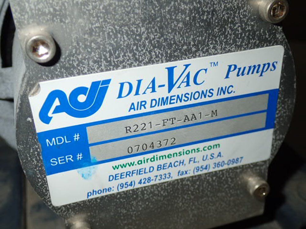 Air Dimensions Inc. Pump