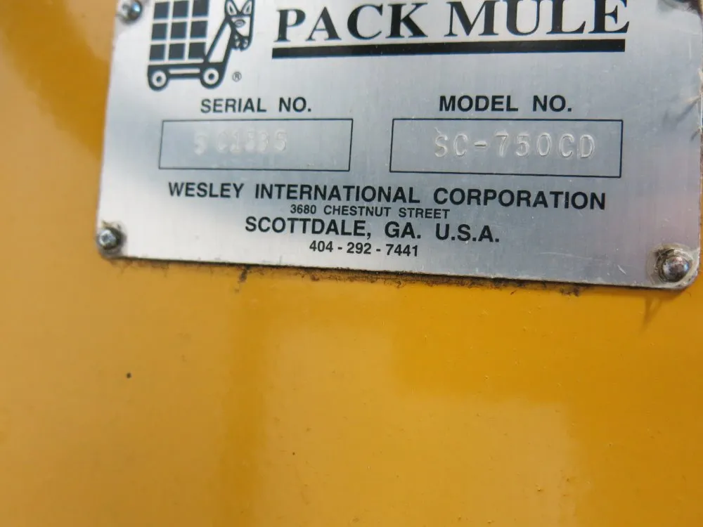 Pack Mule Electric Cart