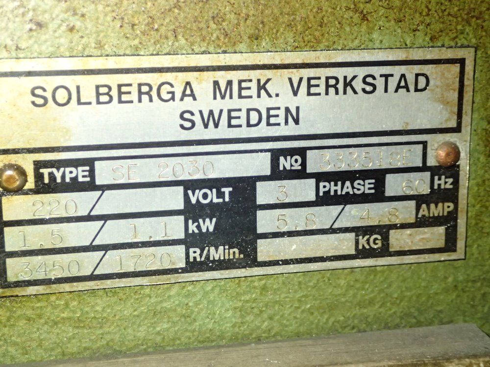 Solberga 2 Head Drill Press
