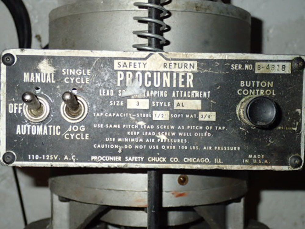 Procunier Tapping Attachment