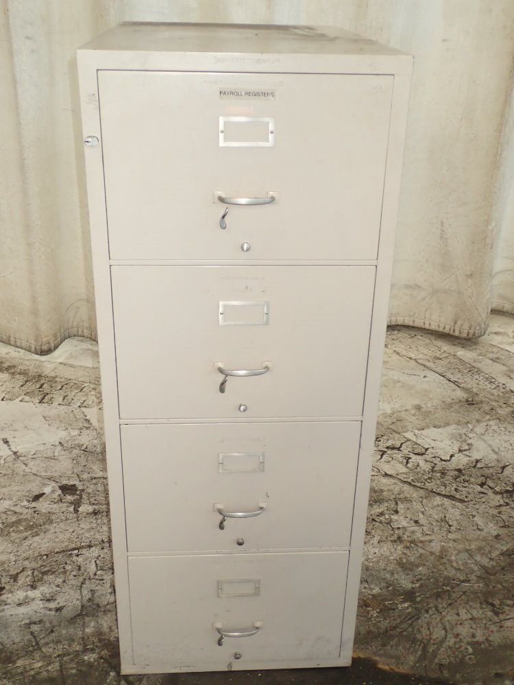 Victor Fire Master 4 Drawers Fireproof File Cabinet