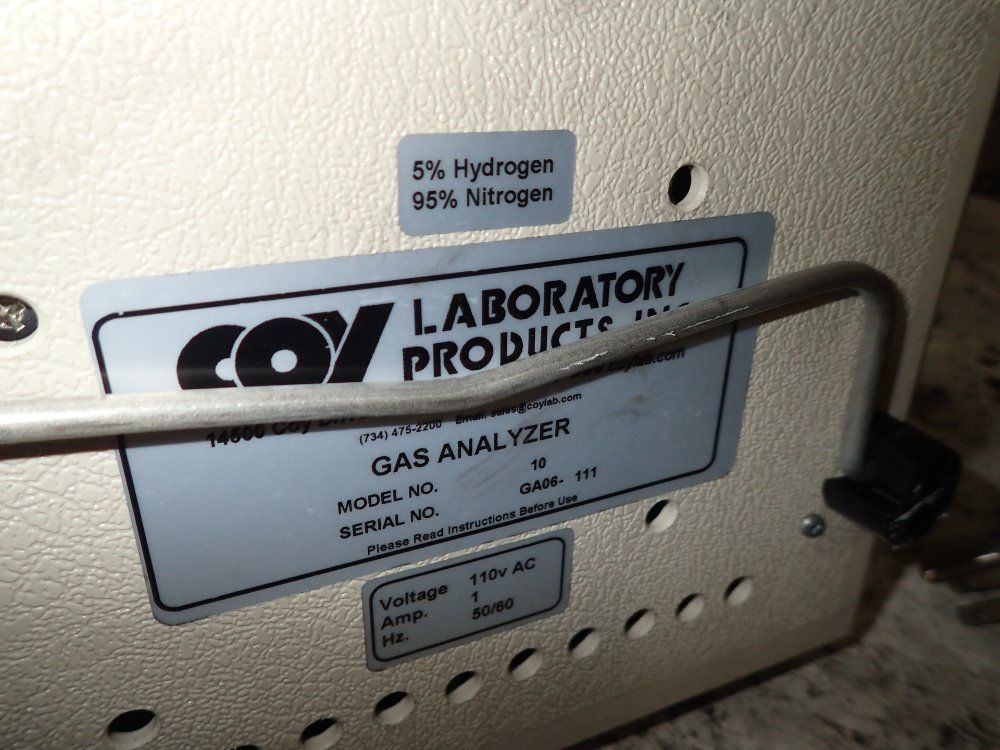 Coy Labratory Products Gas Analyzer