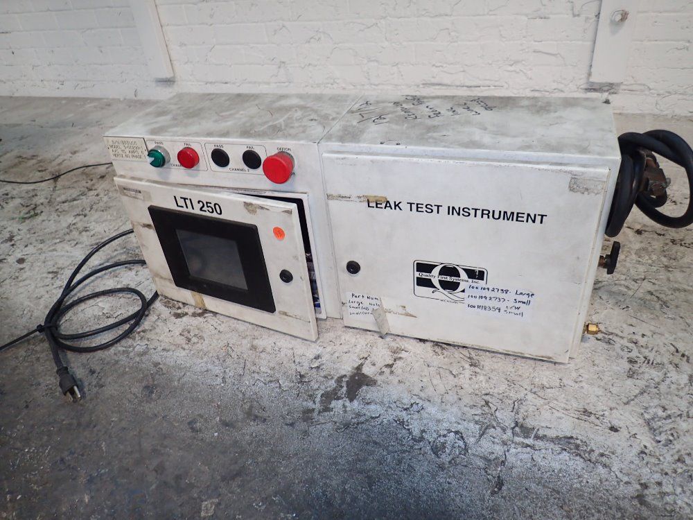 Quality First Systems Leak Tester