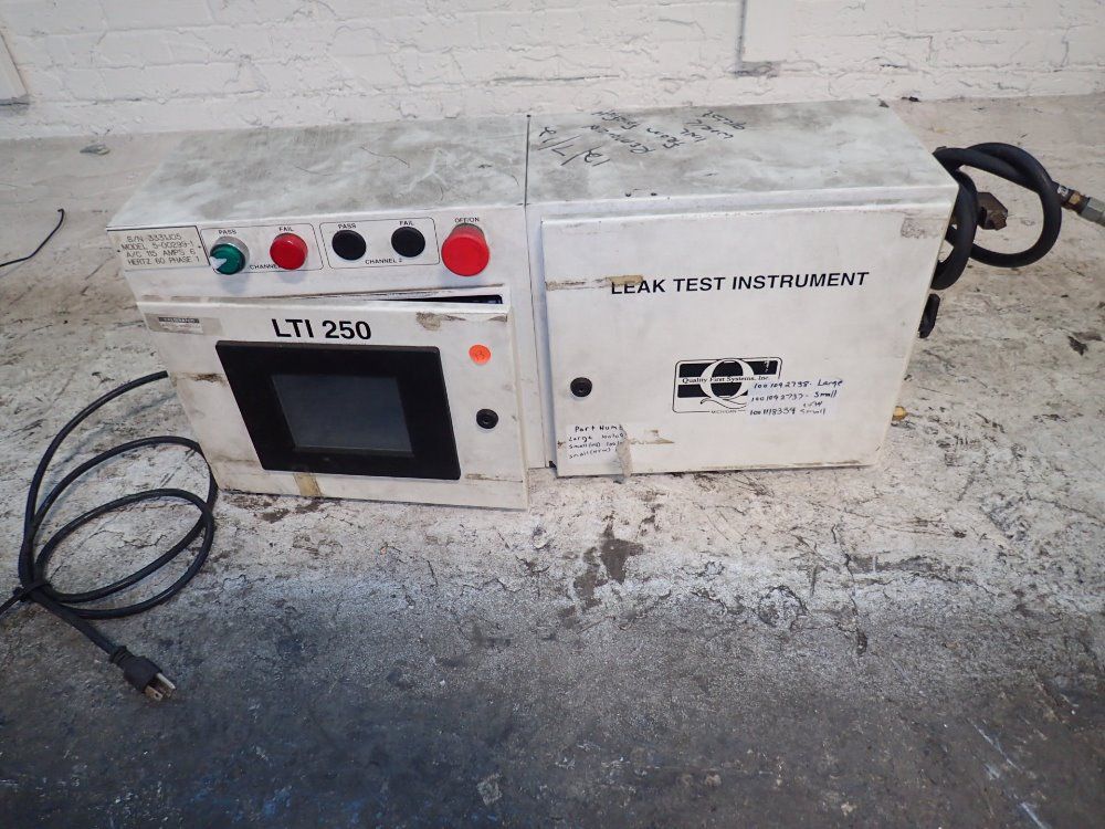 Quality First Systems Leak Tester