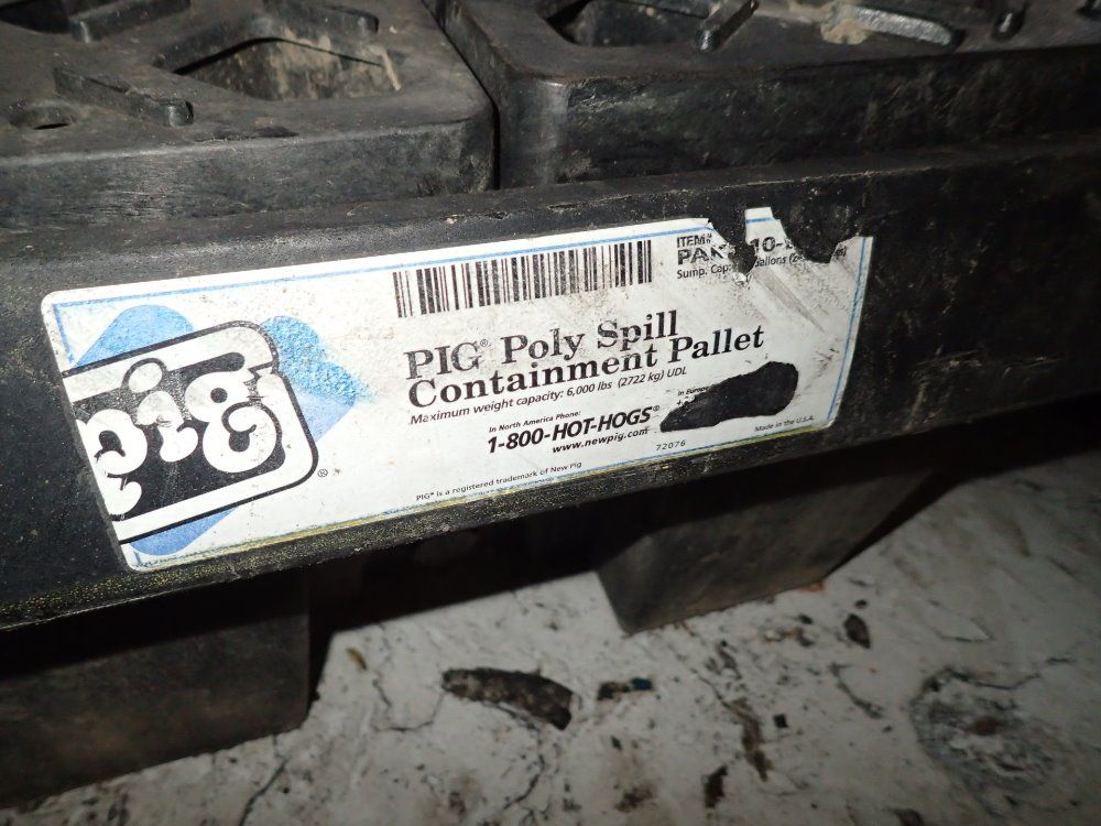 Pig Spill Containment Skid