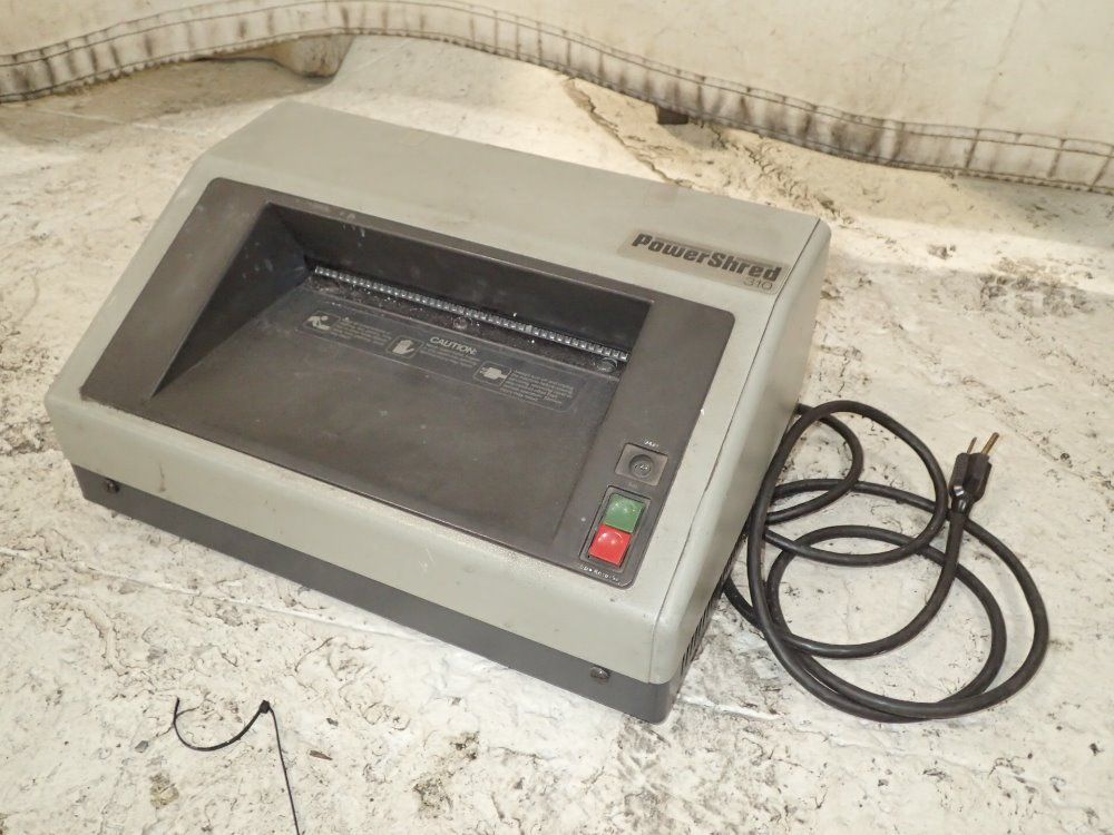 Fellows Paper Shreader