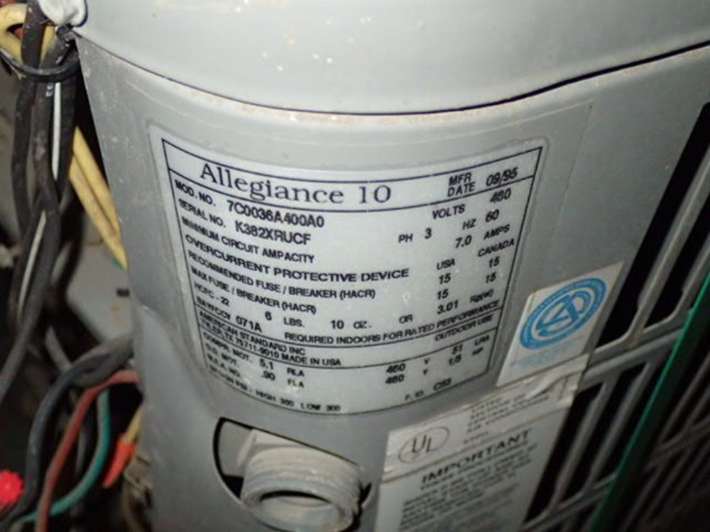 Allegiance Air Conditioner
