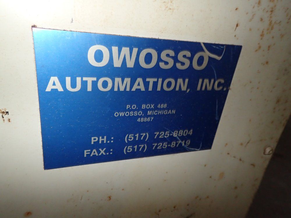 Owosso Automation S/s Vibratory Bowl