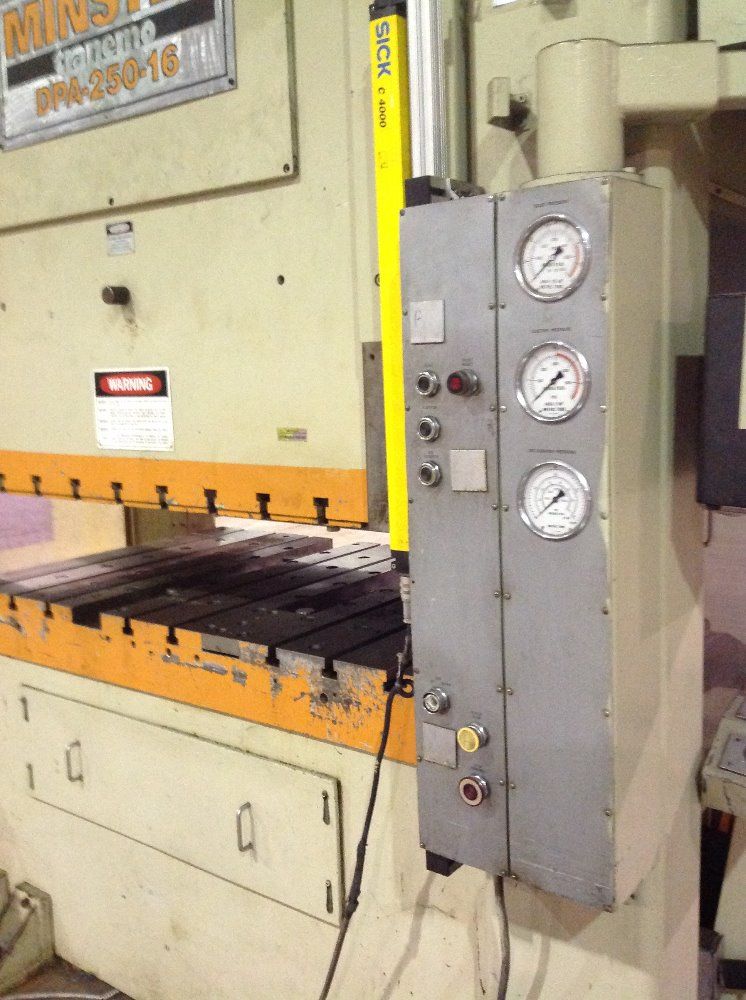 Minster Tranemo Straight Side Press - Dpa-250-16