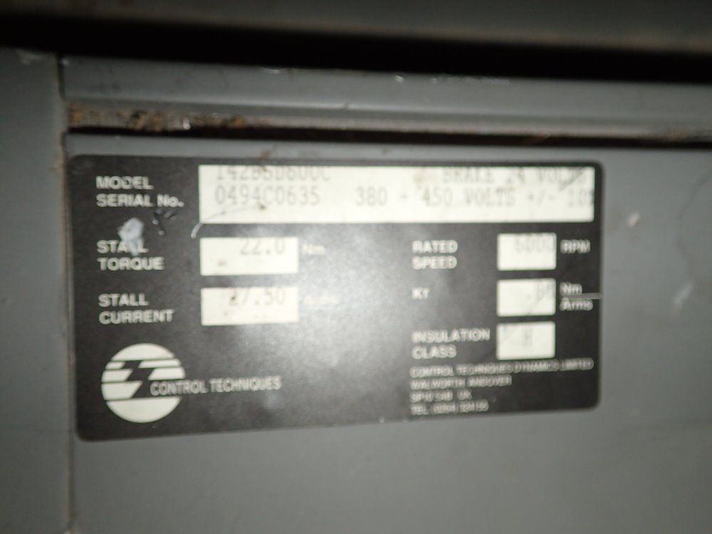 Control Techniques / Dynamics Servo Motor
