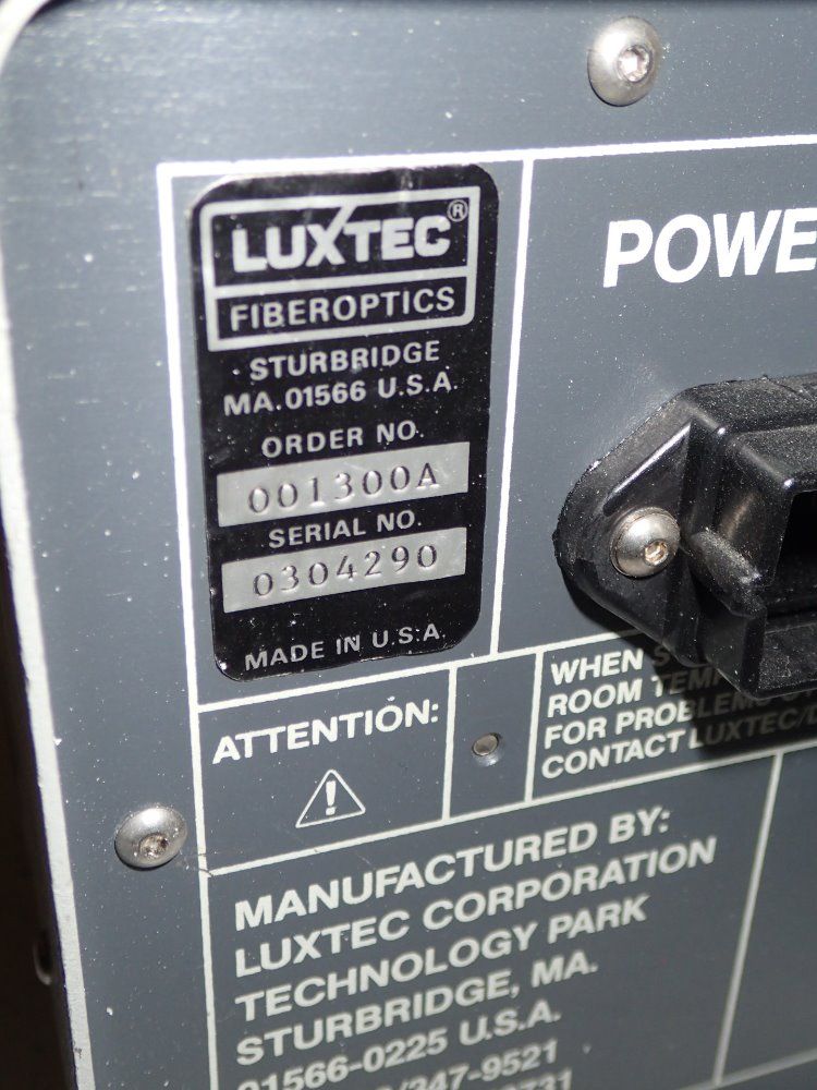 Luxtec Fiber Optic Light Source