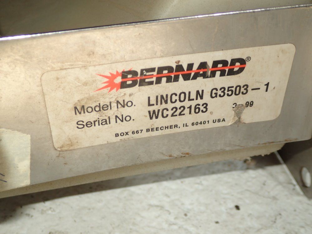 Bernerd Welding Chiller