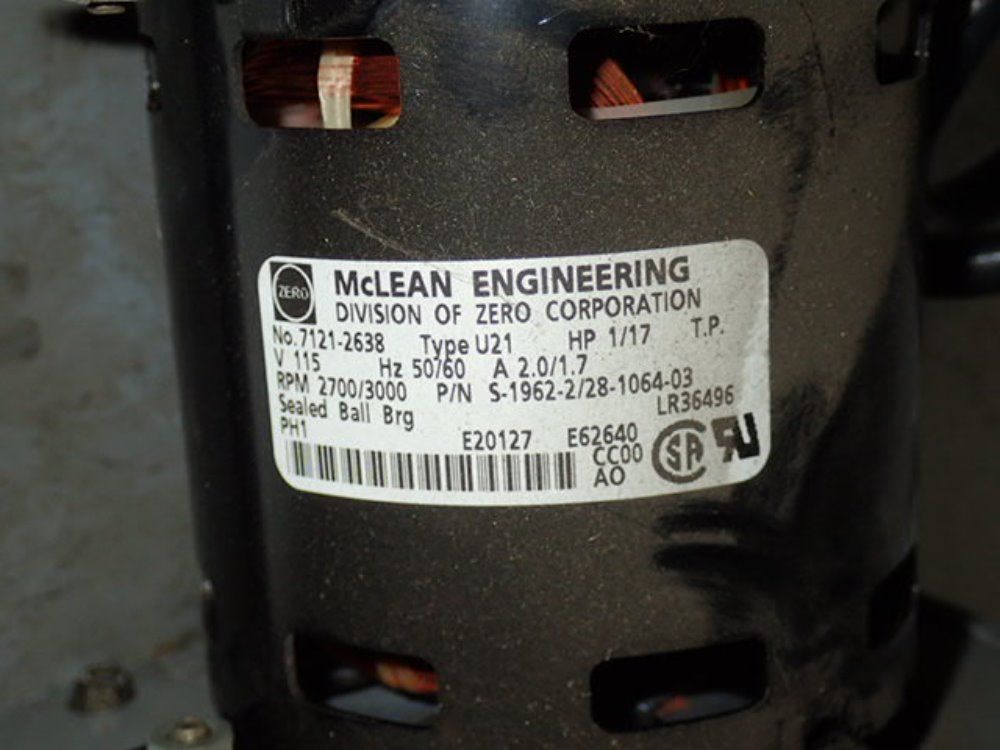 Mclean Engineering Blower