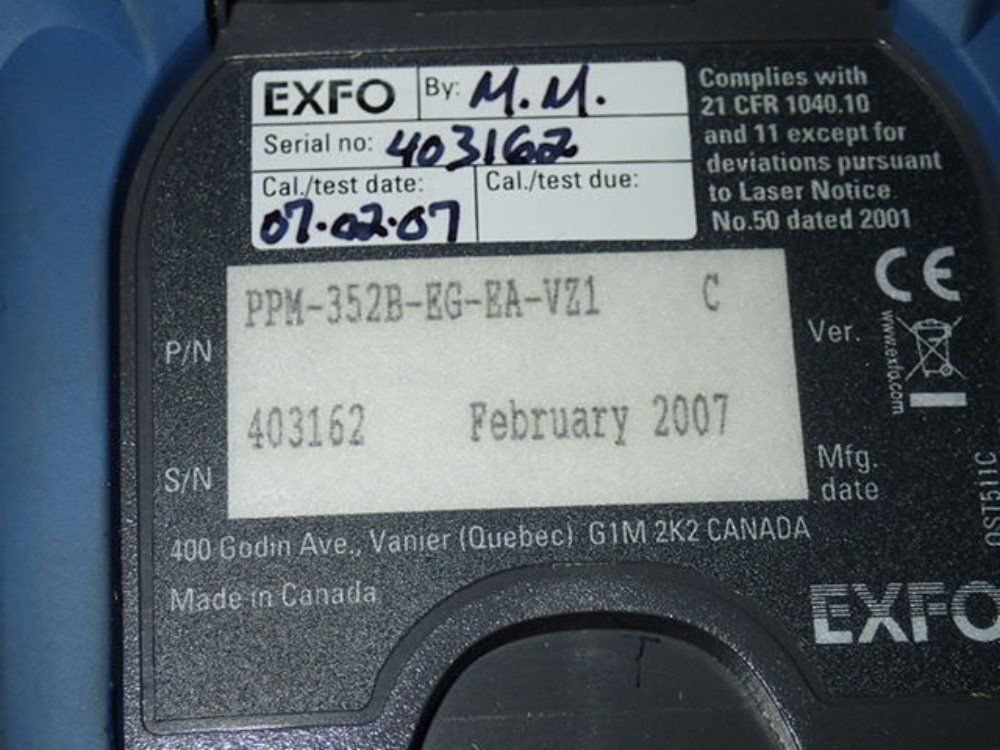 Exfo Power Meter