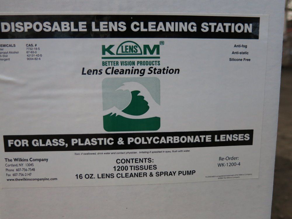 Wilkins Lens Cleaning Stations