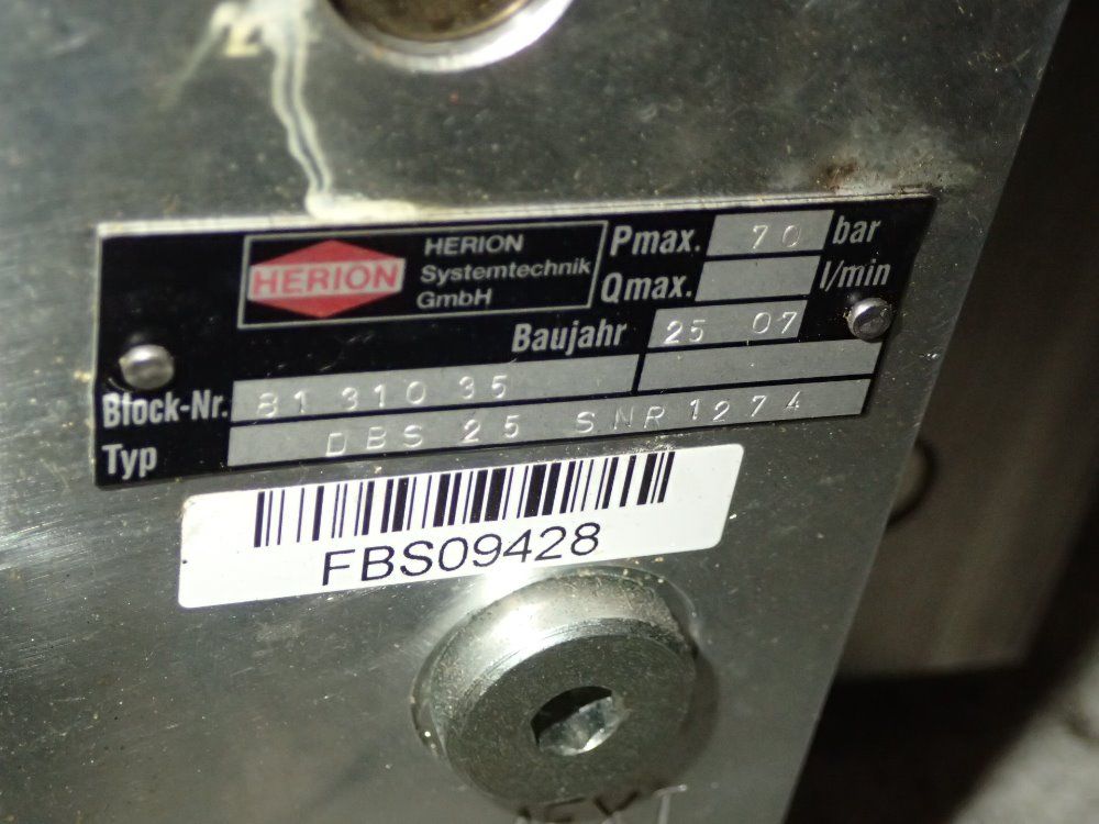 Herion Aluminum Valve Block