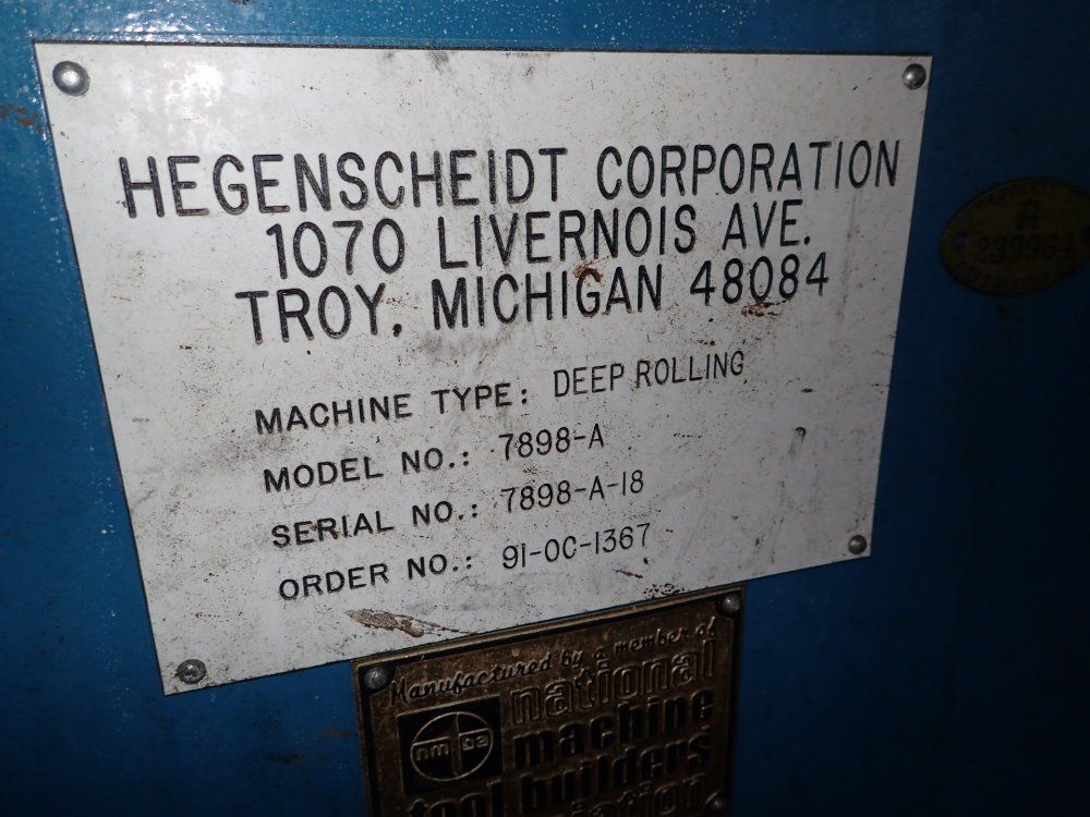 Hagenscheidt Fillet Roller