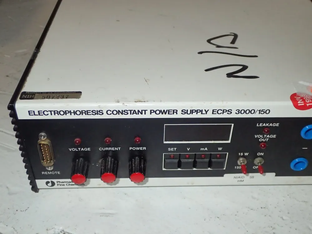 Pharmacia Electrophoresis Constant Power Supply