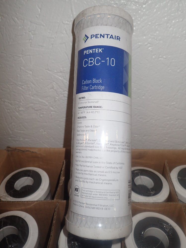 Pentair Carbon Block Filter Cartridges - Cbc-10