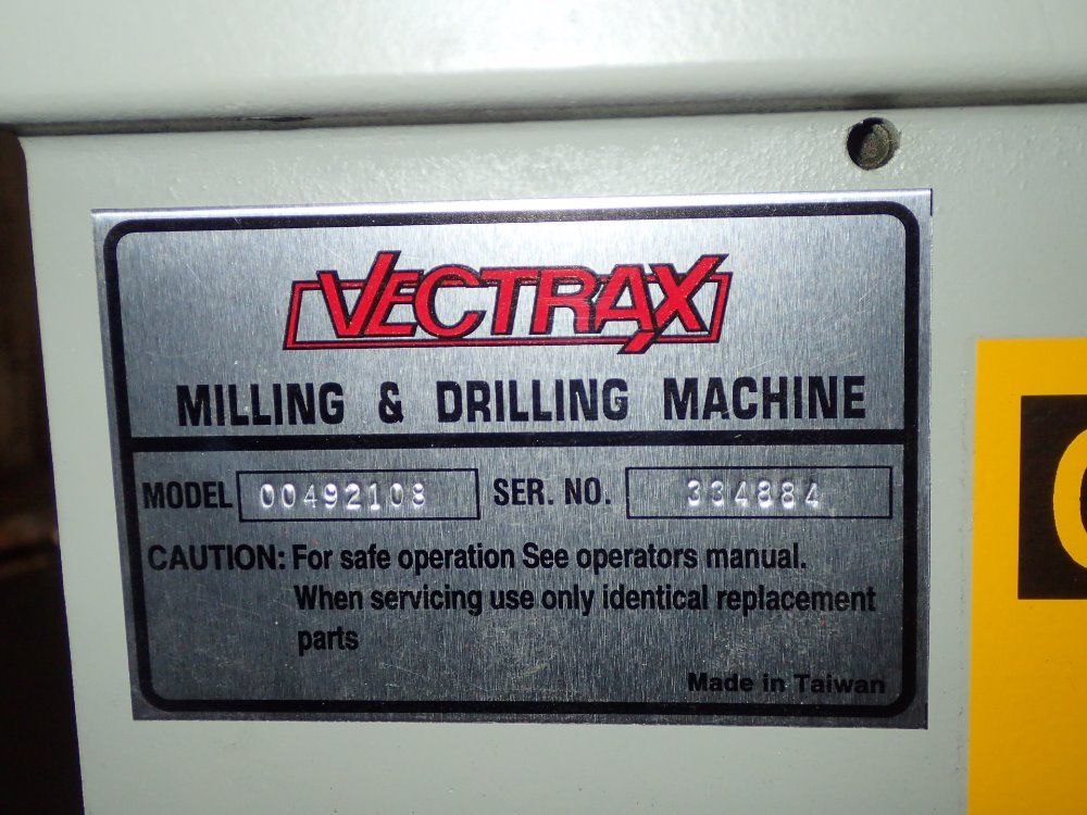 Vectrax Milling/drilling Machine
