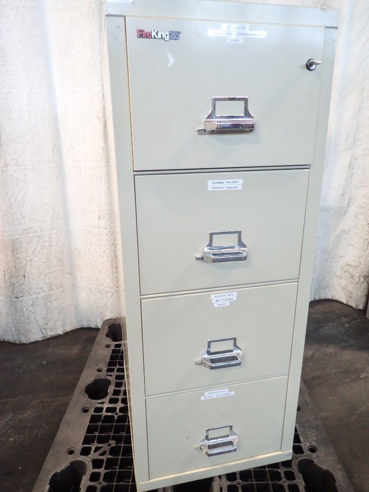 Fire King Fire Proof File Cabinet
