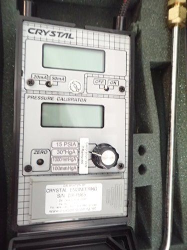 Crystal Pressure Calibrator