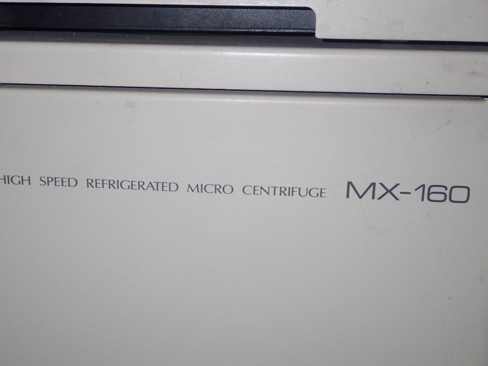 Tomy High Speed Refridgerated Micro Centrifridge - Mx-160