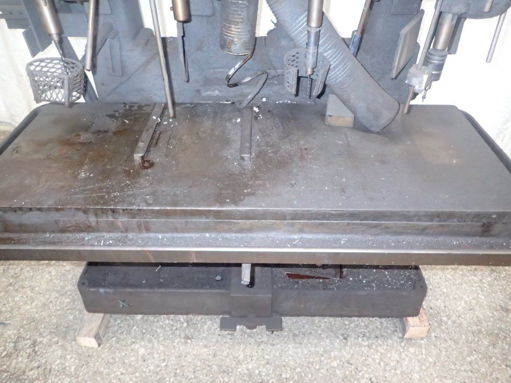 Chas G. Allem Co. 4 Head Drill Press