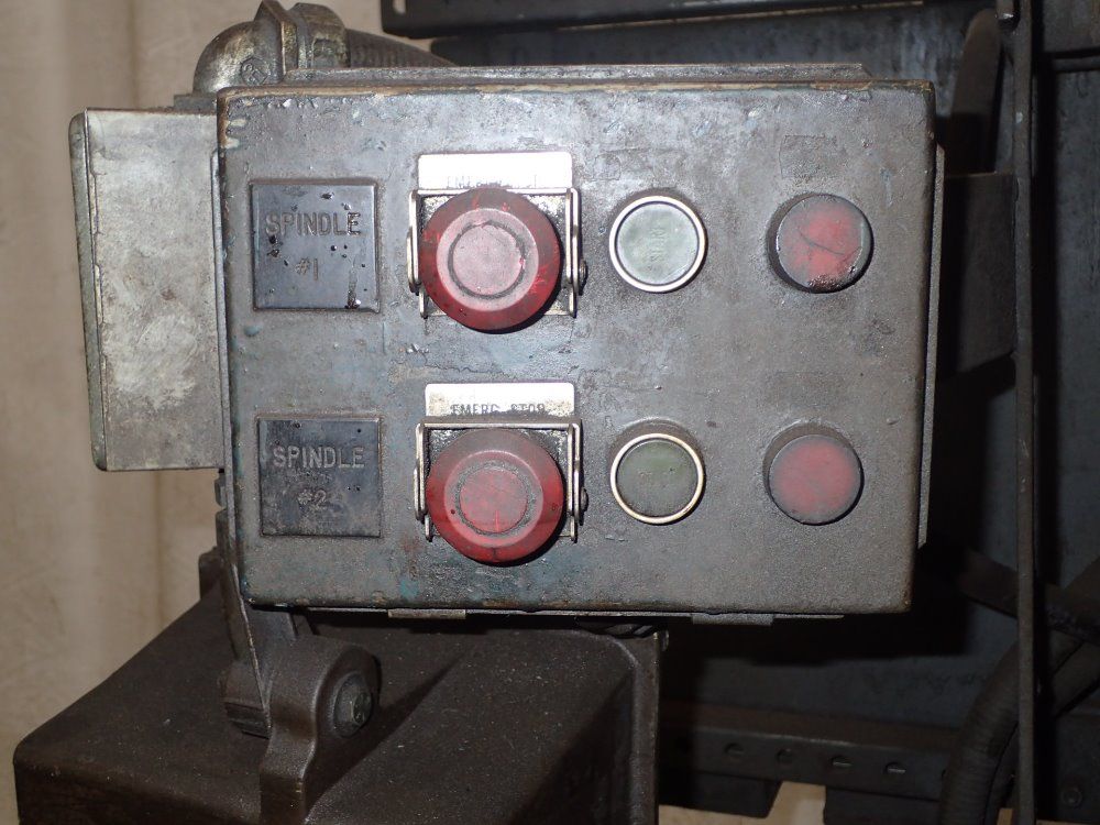 Chas G. Allem Co. 4 Head Drill Press