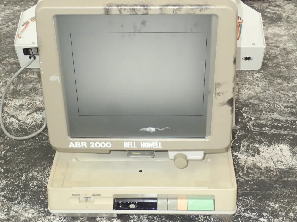 Bell & Howell Microfiche Reader