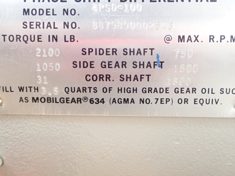 Fairchild Phase Shift Differential