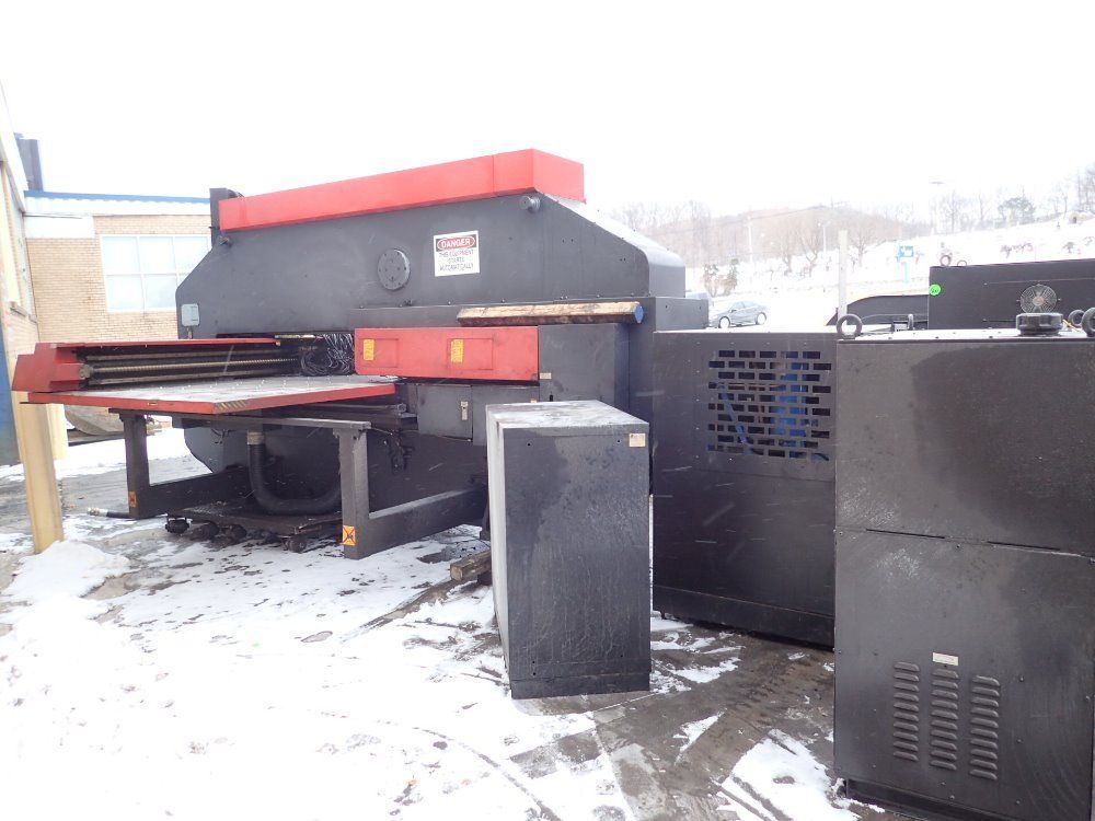 Amada 30 Ton Cnc Turret Punch Press - Vp 305072
