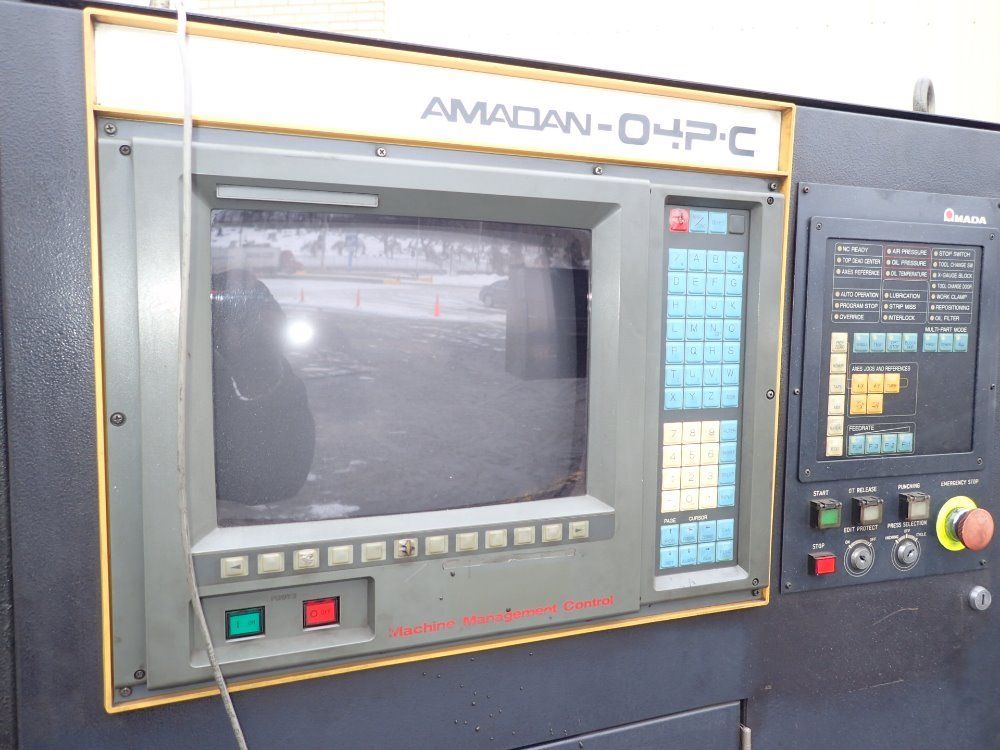 Amada 30 Ton Cnc Turret Punch Press - Vp 305072