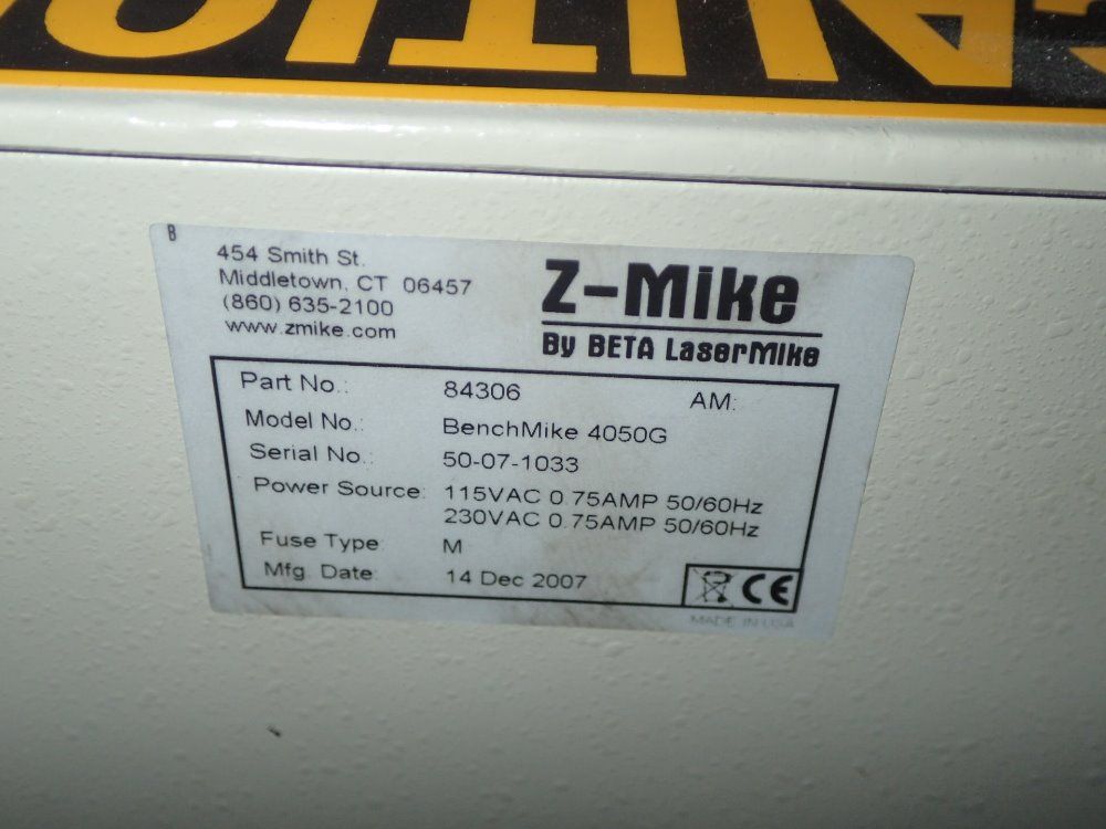 Z-mike Laser Micrometer