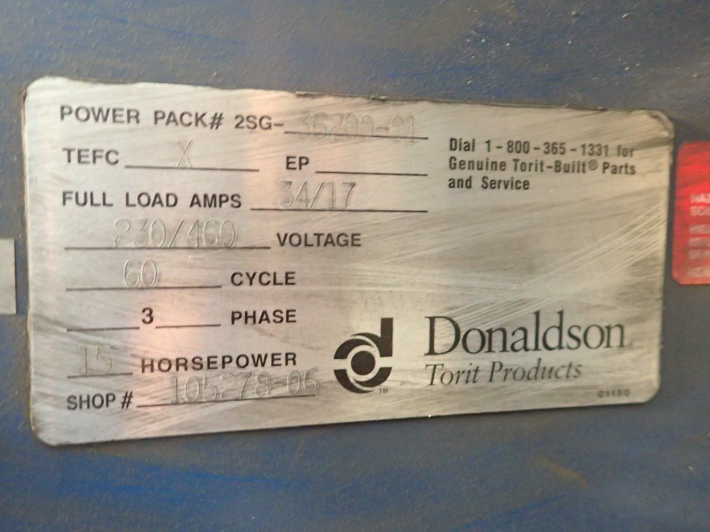 Donaldson / Torit Dust Collector