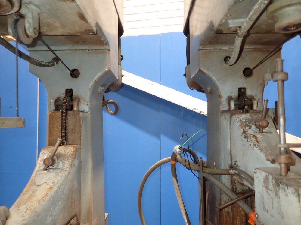 Edlund Double Head Drill Press