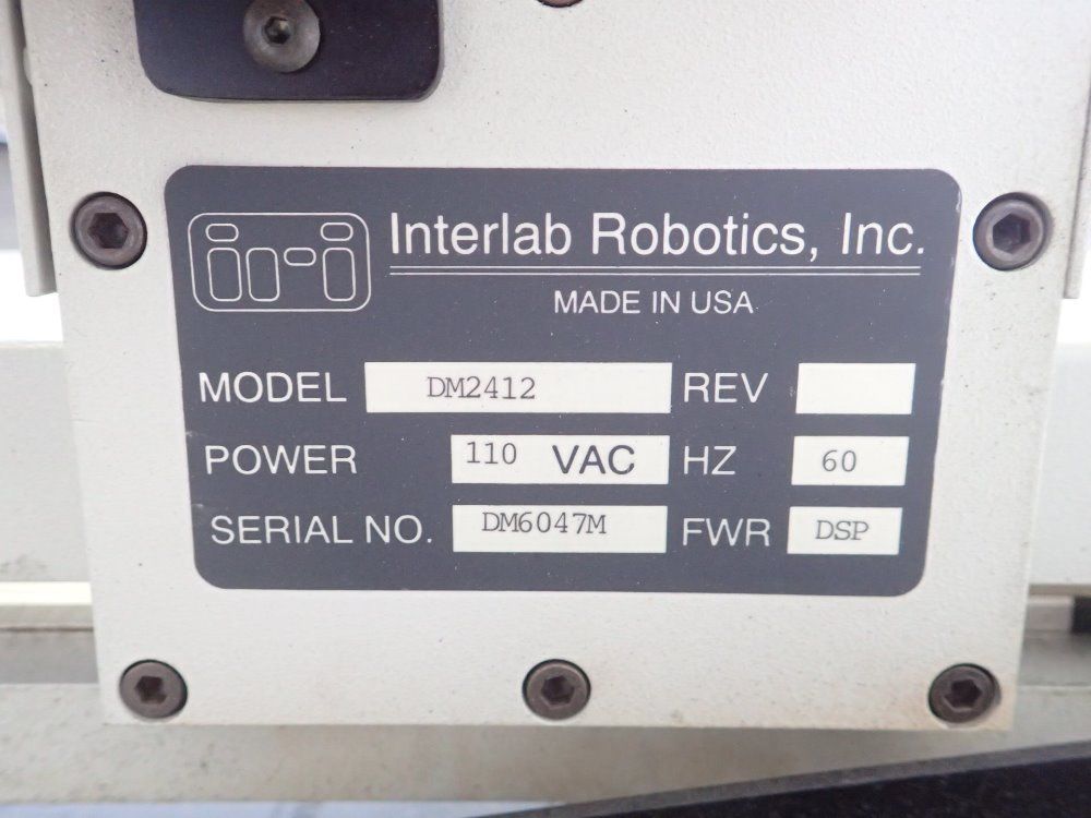 Interlab Robotics Engraving System