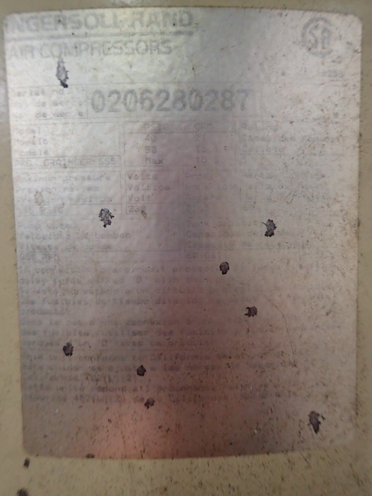 Ingersoll - Rand Air Compressor W/ Tank