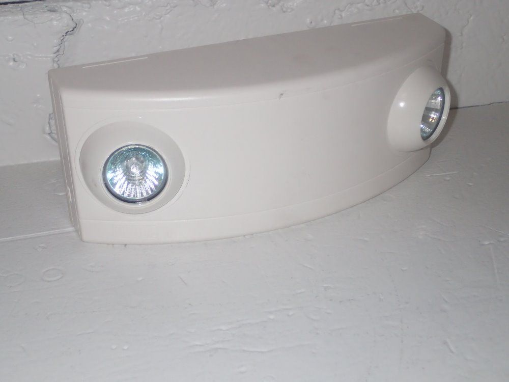 Dual Lite Emergency Lights